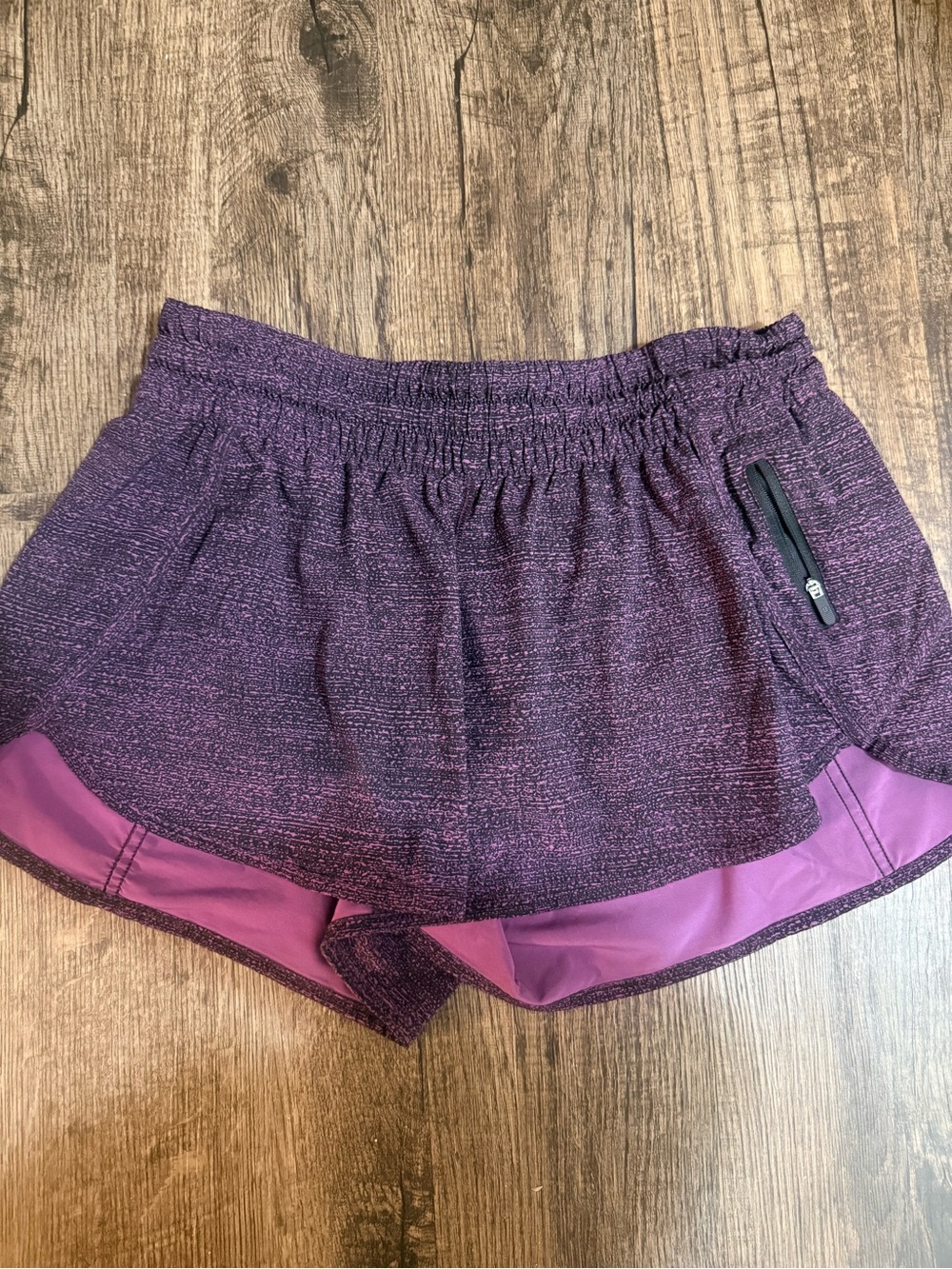 Lululemon Lightweight Purple Athletic Shorts